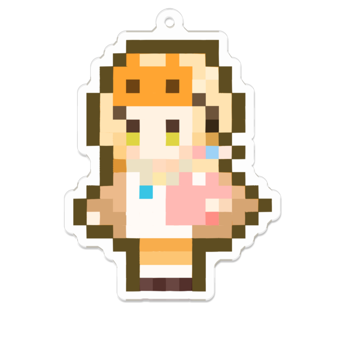 アクリルキーホルダー - 70 x 70 (mm)