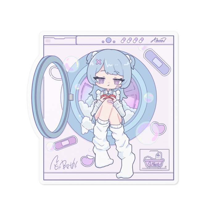 ステッカー - 100 x 100 (mm)