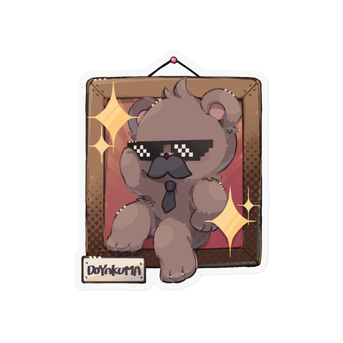 ステッカー - 100 x 100 (mm)