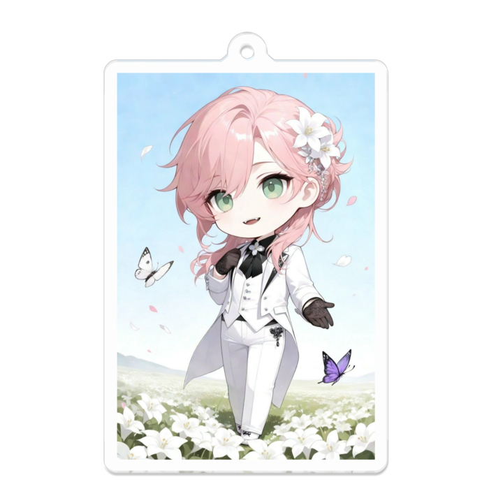 アクリルキーホルダー - 70 x 70 (mm)