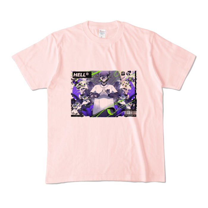 カラーTシャツ - M - ライトピンク (淡色)
