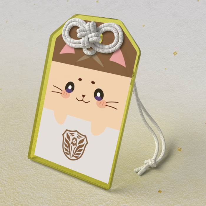 アクリルお守り - 50 × 80mmB