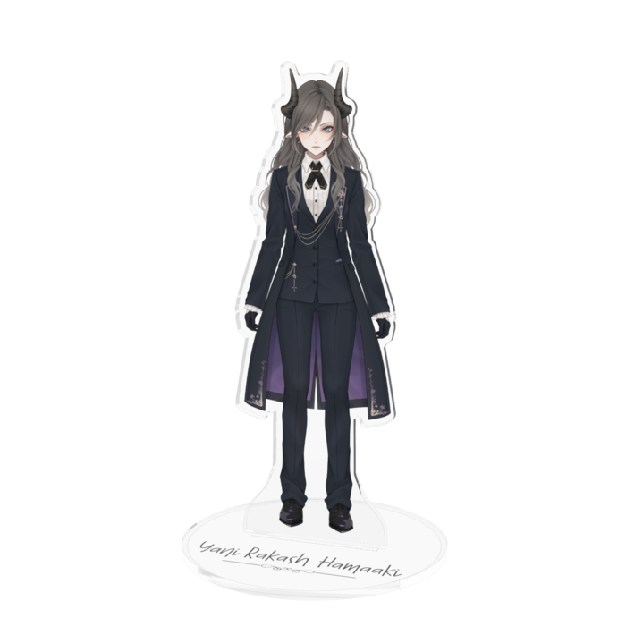 くろやにアクリルフィギュア - 160x160mm