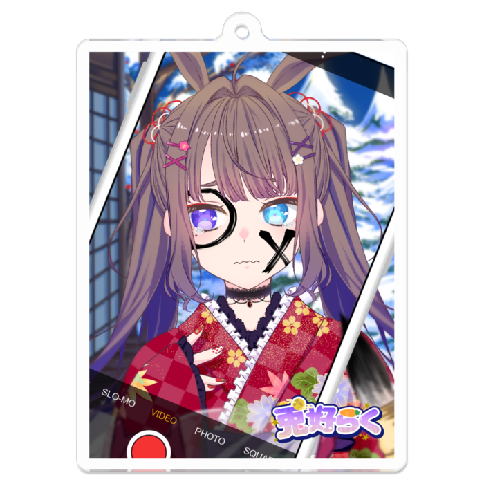 アクリルキーホルダー - 70 x 70 (mm)