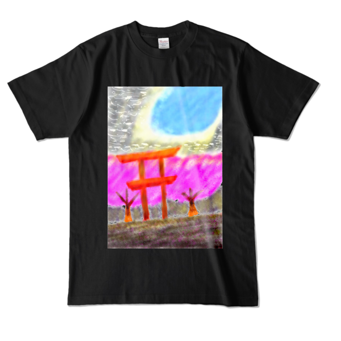 カラーTシャツ - L - ブラック (濃色)