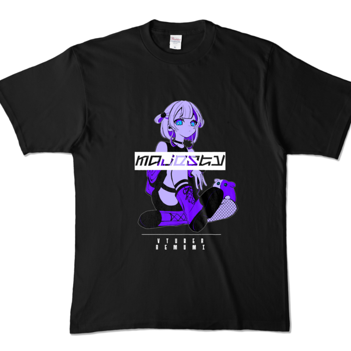 カラーTシャツ - XL - ブラック (濃色)