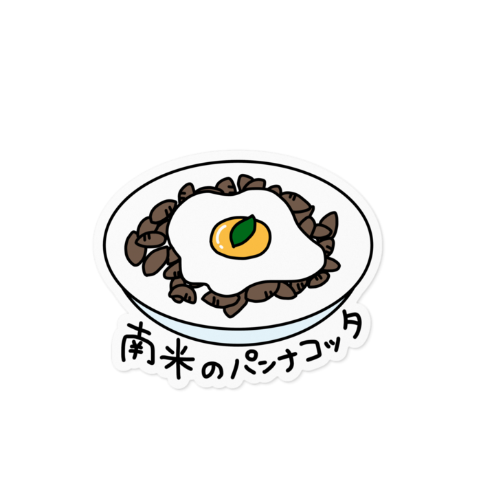 ステッカー - 100 x 100 (mm)