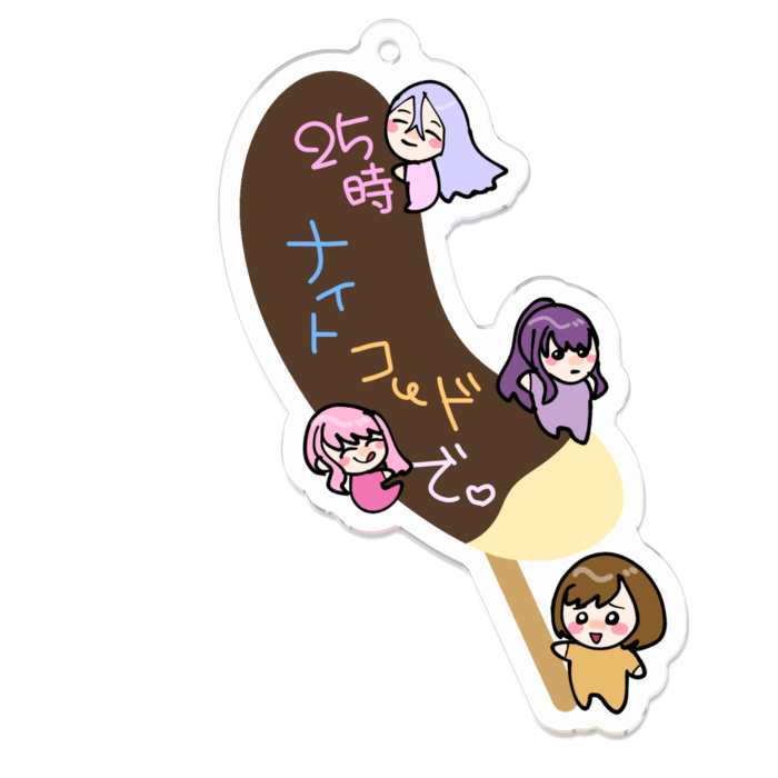 アクリルキーホルダー - 70 x 70 (mm)(4)