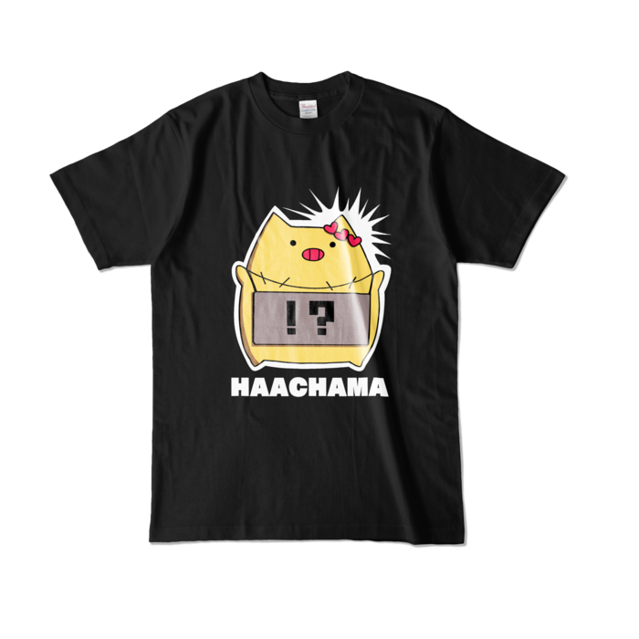 カラーTシャツ - L - ブラック