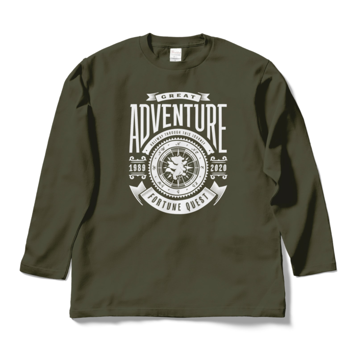 ロングスリーブTシャツ - L - アーミーグリーン