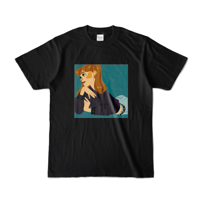 カラーTシャツ - S - ブラック (濃色)