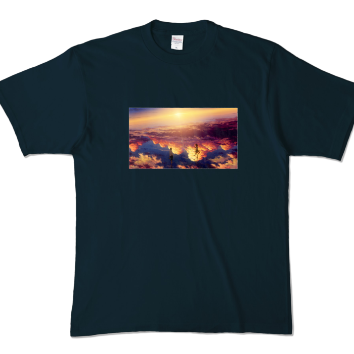 カラーTシャツ - XL - ネイビー (濃色)