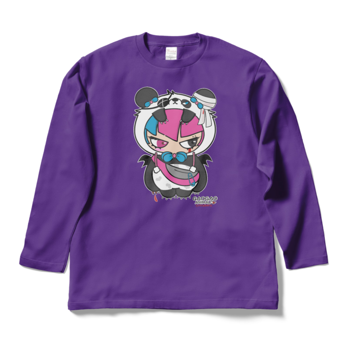 ロングスリーブTシャツ - L - パープル