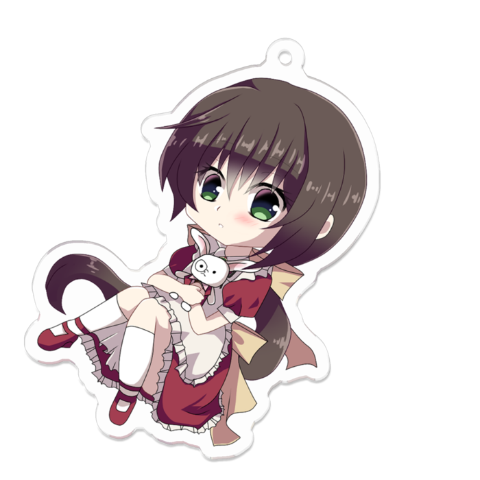 アクリルキーホルダー - 70 x 70 (mm)