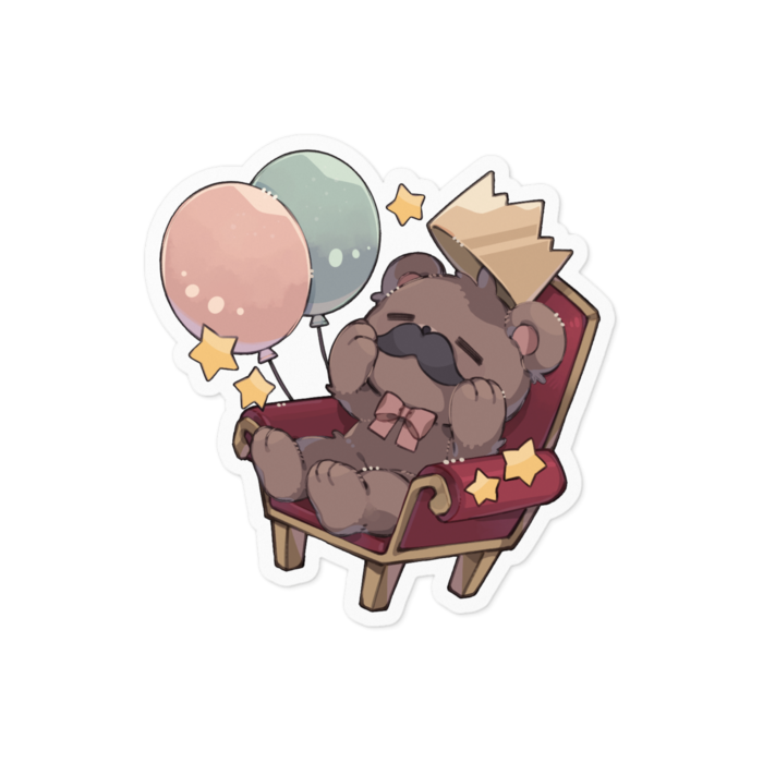 ステッカー - 100 x 100 (mm)