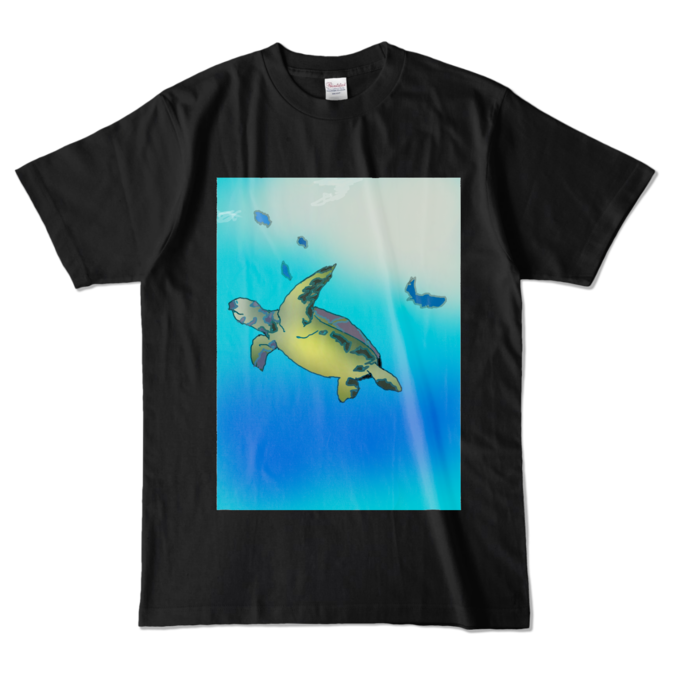 カラーTシャツ - L - ブラック （濃色）