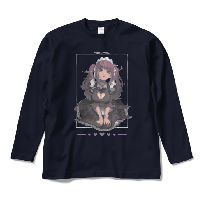 ロングスリーブTシャツ - M - ネイビー