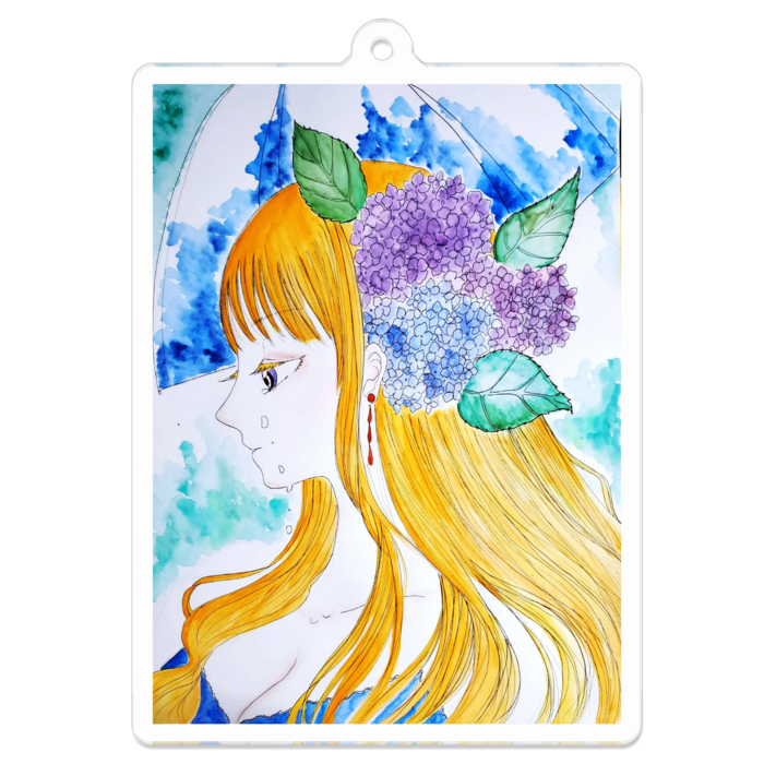 アクリルキーホルダー - 70 x 70 (mm)