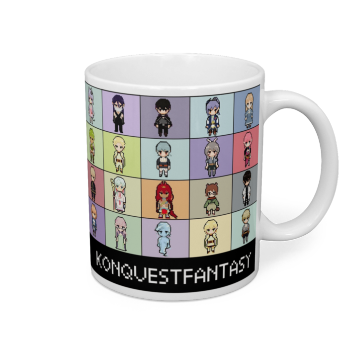 マグカップ - 直径 8 cm / 高さ 9.5 cm