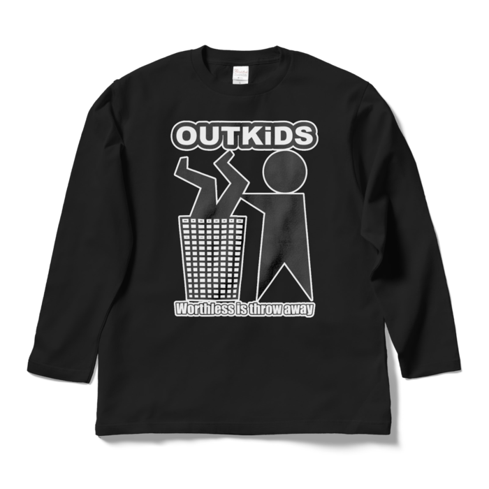 ロングスリーブTシャツ - L - ブラック