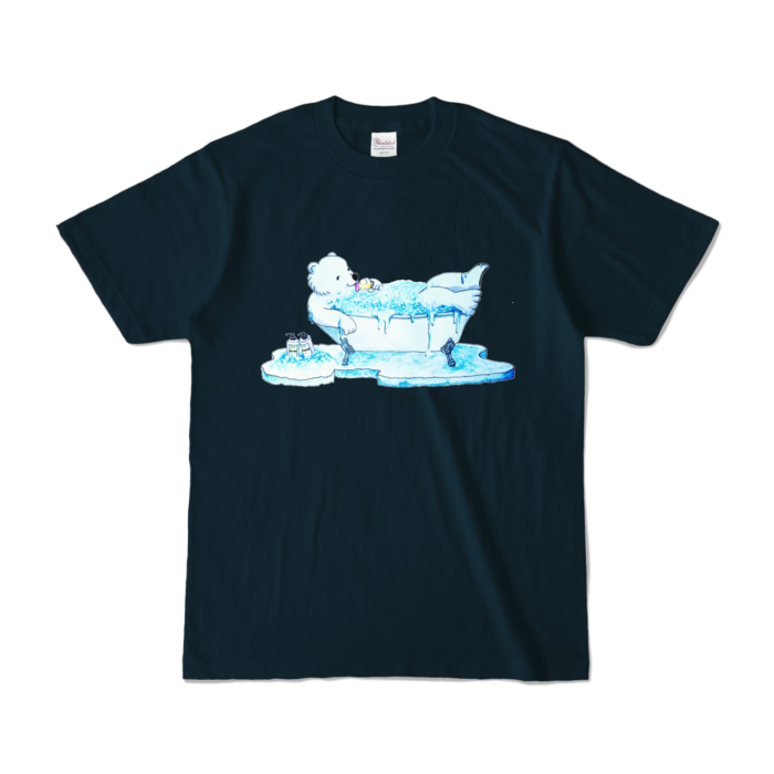 カラーTシャツ - S - ネイビー (濃色)