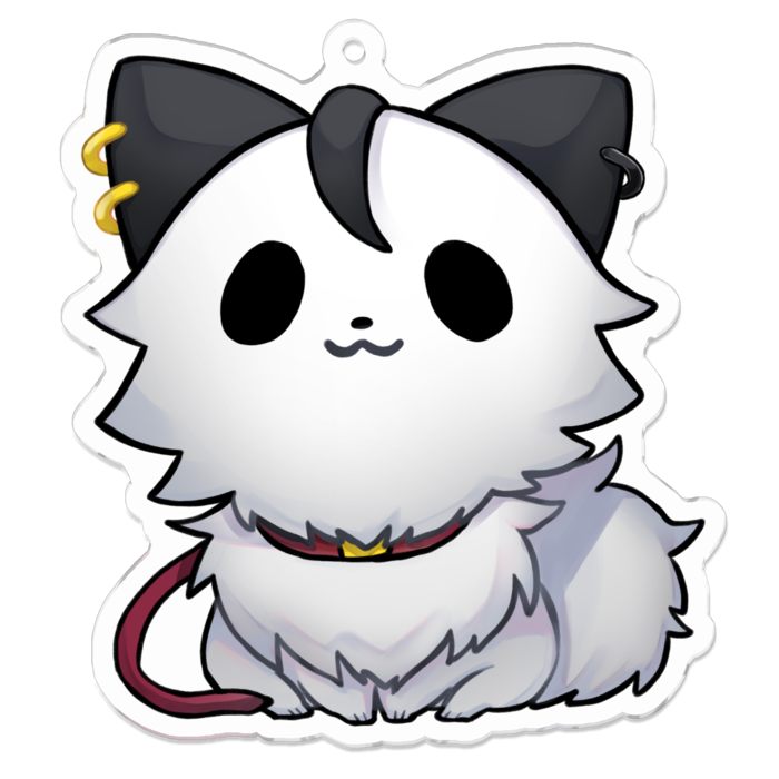 アクリルキーホルダー - 70 x 70 (mm)