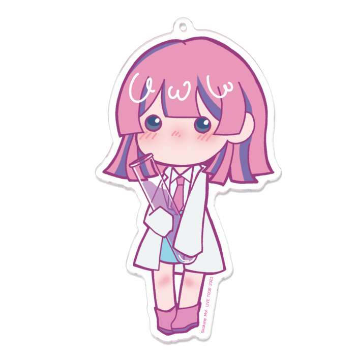 アクリルキーホルダー - 100 x 100 (mm)