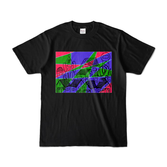 カラーTシャツ - S - ブラック (濃色)