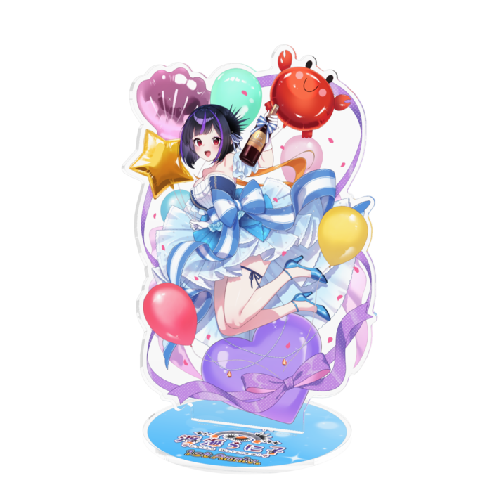 渡海うに子【1周年ver】アクリルフィギュア - 160x160mm