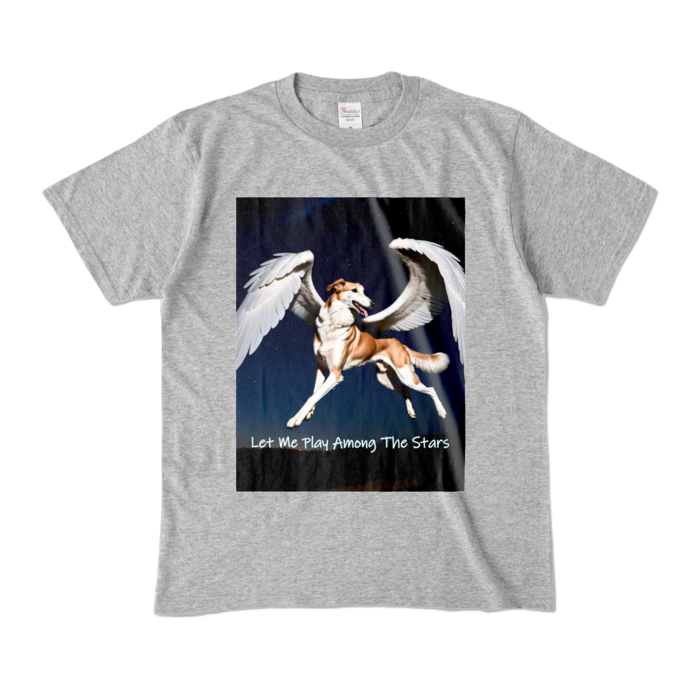 カラーTシャツ - M - 杢グレー (濃色)