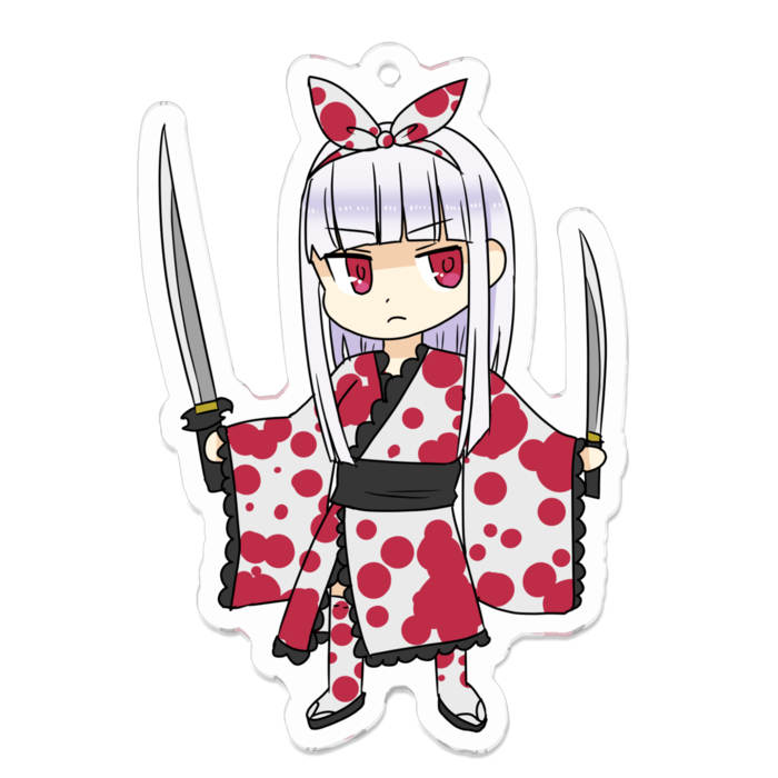 アクリルキーホルダー - 70 x 70 (mm)