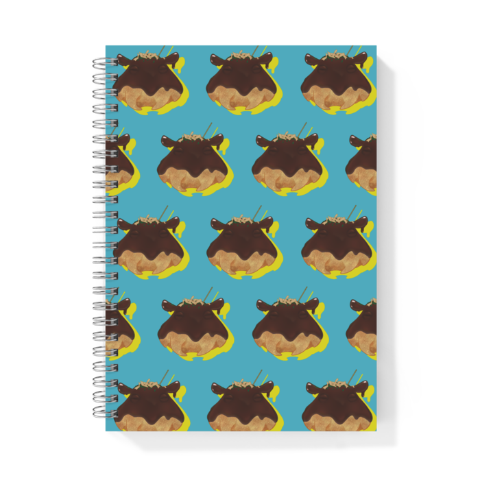 スカイブルー×イエロー　リングノート - A5(1)