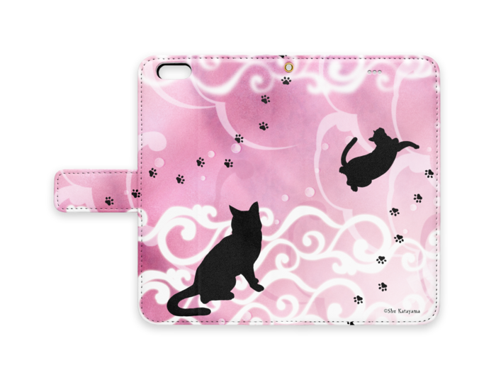 手帳型iPhoneケース - iPhone 6 Plus / 6s Plus - ストラップ穴 あり