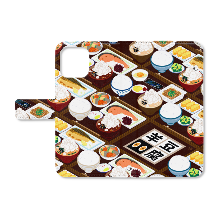 手帳型iPhoneケース - iPhone12 ProMax - ストラップ穴 なし