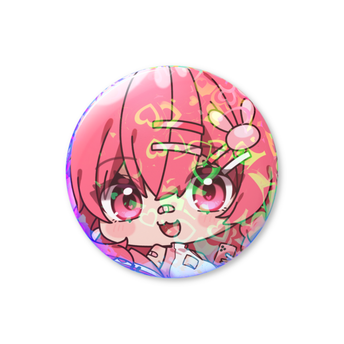 ホログラム缶バッジ - 56mm