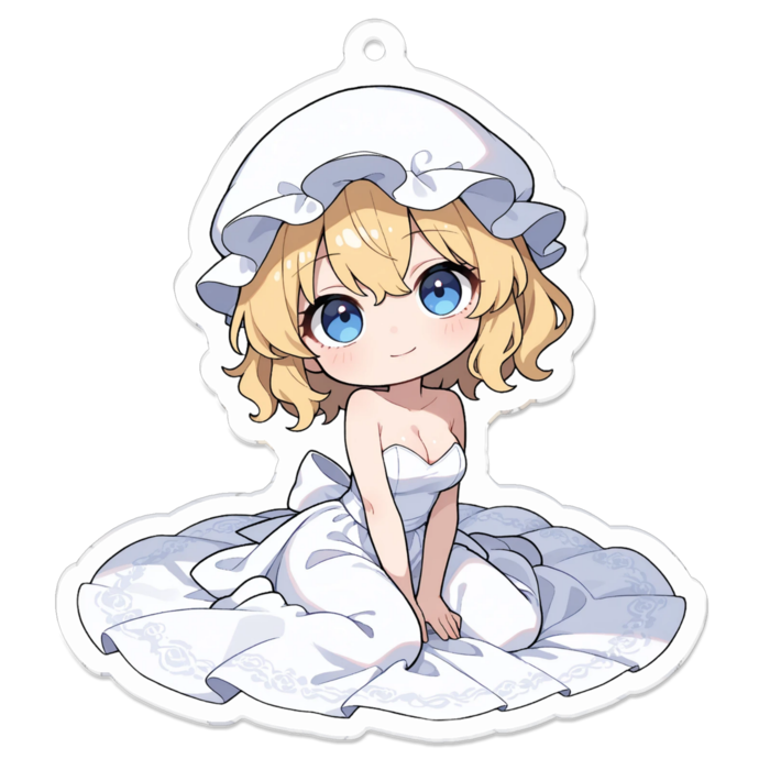 アクリルキーホルダー - 70 x 70 (mm)(キャラのみ)