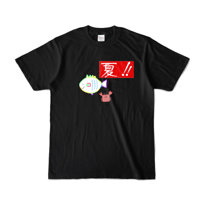カラーTシャツ - S - ブラック (濃色)