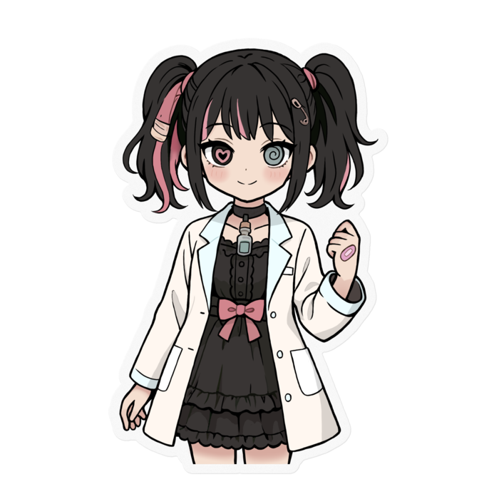 ステッカー - 100 x 100 (mm)