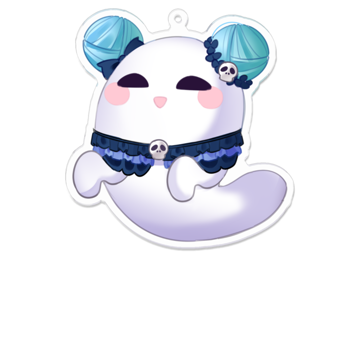 アクリルキーホルダー（コーティング） - 100 x 100 (mm)