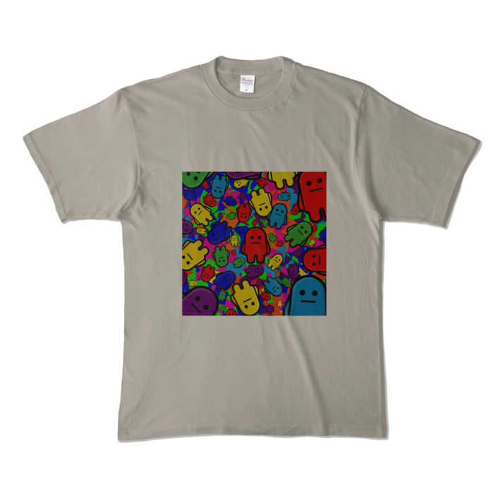 カラーTシャツ - XL - シルバーグレー (淡色)