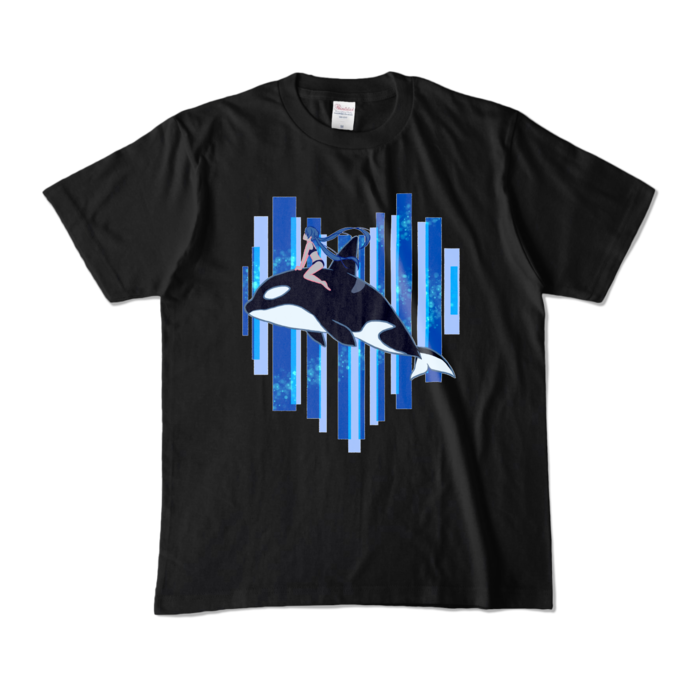 カラーTシャツ - M - ブラック (濃色)