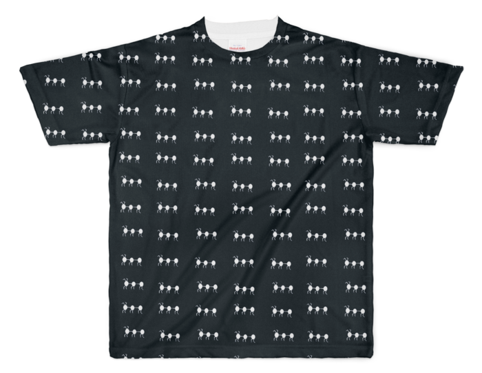 フルグラフィックTシャツ - XL - 両面印刷
