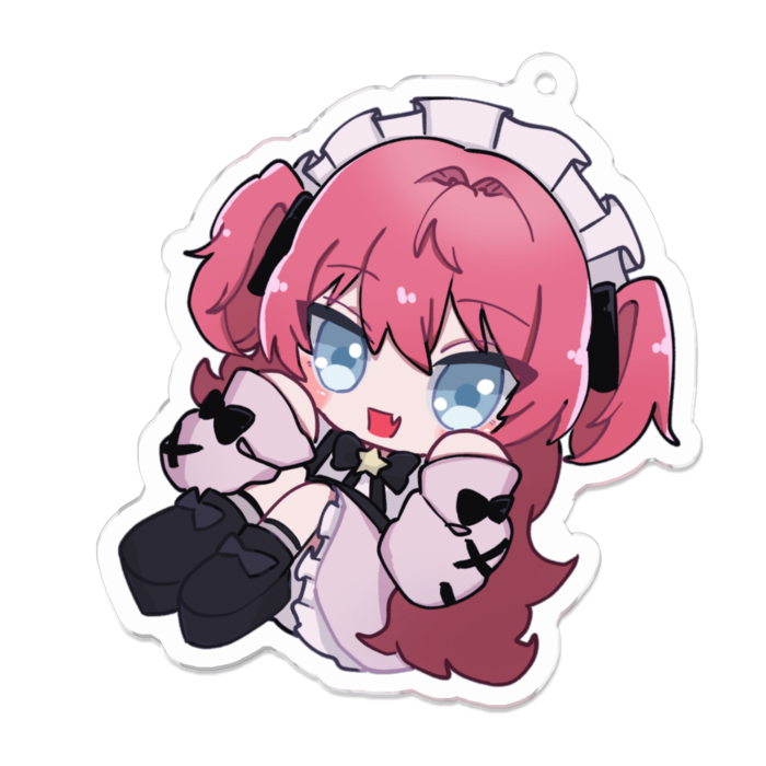 アクリルキーホルダー - 70 x 70 (mm)