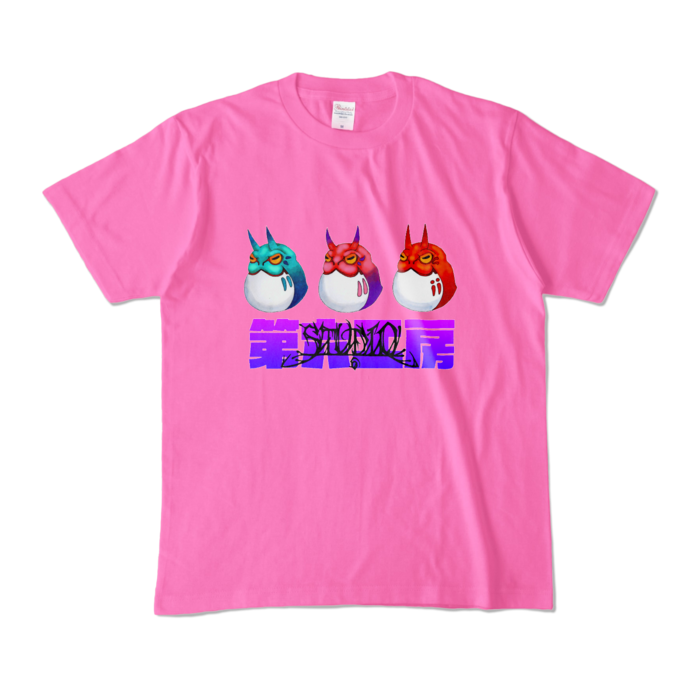 カラーTシャツ - M - ピンク (濃色)