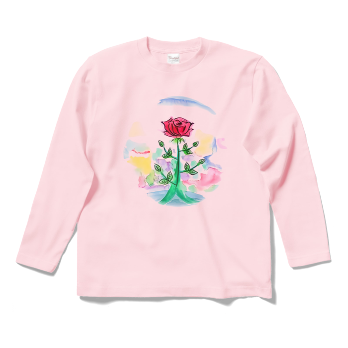 ロングスリーブTシャツ - S - ライトピンク