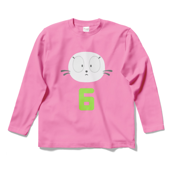 長袖Tシャツになったムゥ - S - ピンク