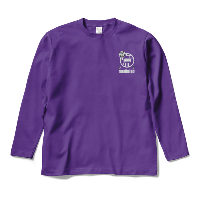 ロングスリーブTシャツ - M - パープル