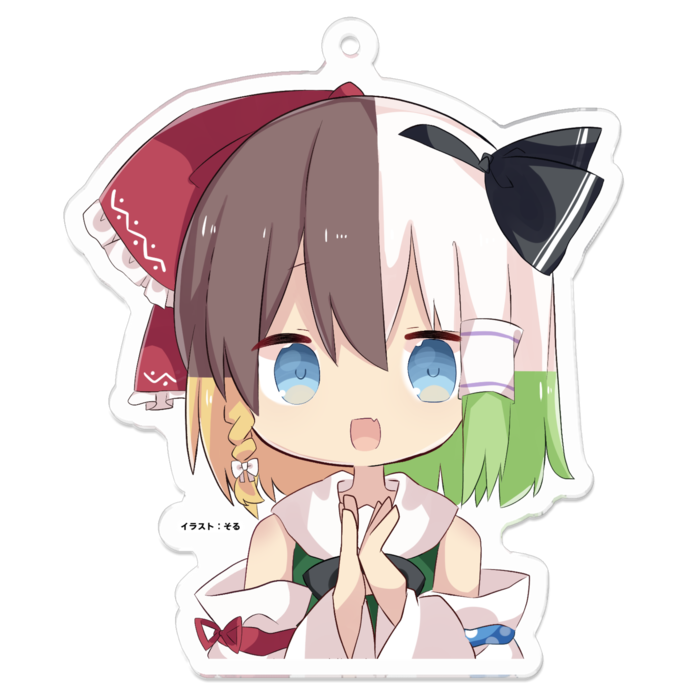 アクリルキーホルダー - 70 x 70 (mm)