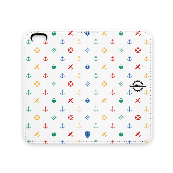 手帳型iPhoneケース(ベルトなし) - iPhone 6 / 6s - ストラップ穴 なし
