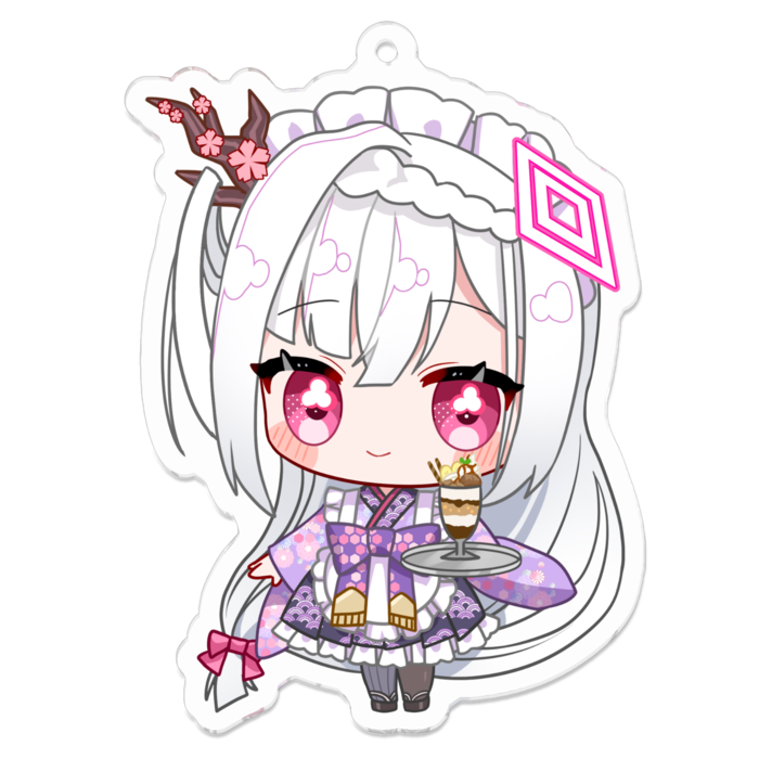 アクリルキーホルダー - 70 x 70 (mm)